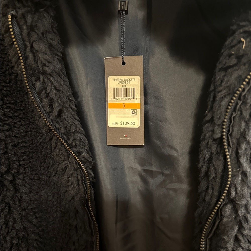 Tommy Hilfiger Oversized Sherpa Jacket - Picture 3 of 7